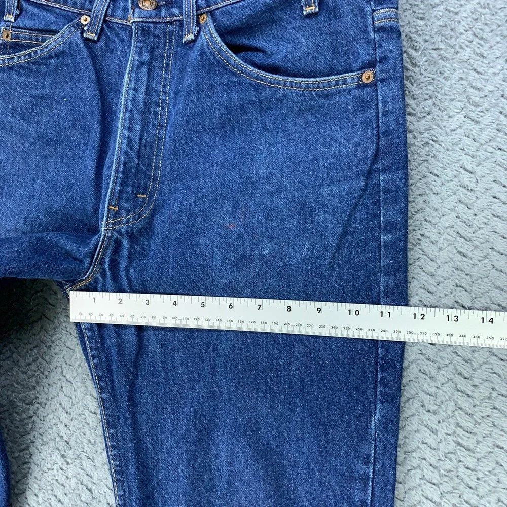 Levi's 517 Jeans Mens 34x30 Bootcut Orange Tab USA Made Vintage Denim 80's Faded